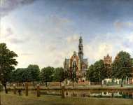 Jan van der Heyden - View of the Westerkerk, Amsterdam